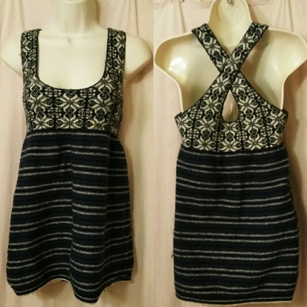 Free People Fair Isle Wool Tank